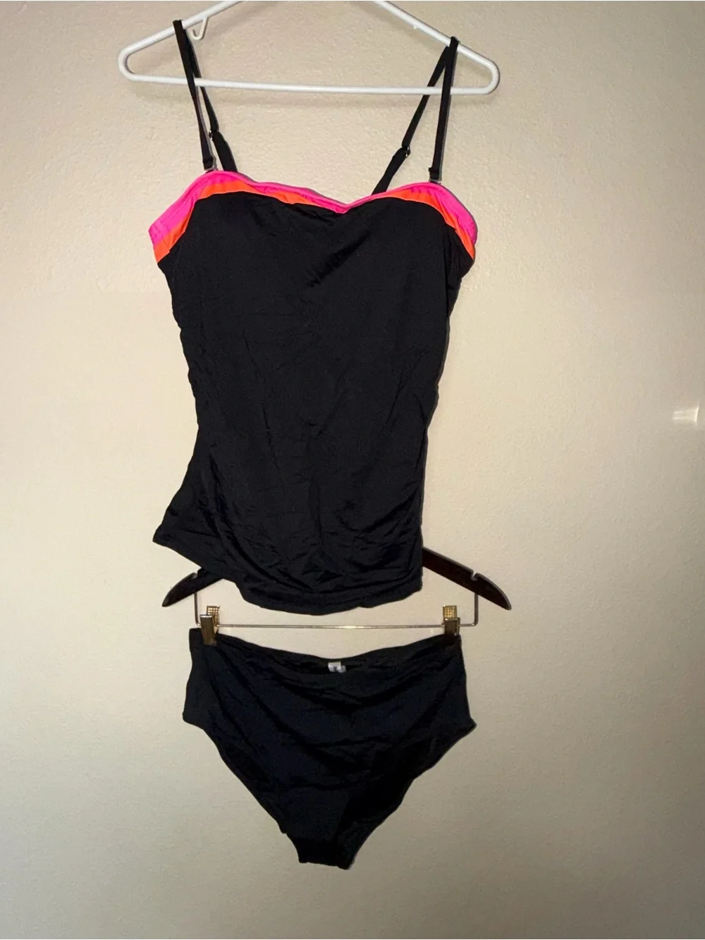 New Aqua Eve Bandeau Two Piece Tankini Sets  large
